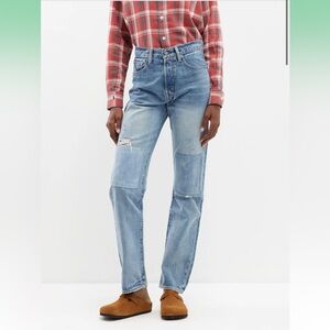 Polo Ralph Lauren patched straight leg jeans